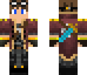 steampunk skin blue eyes