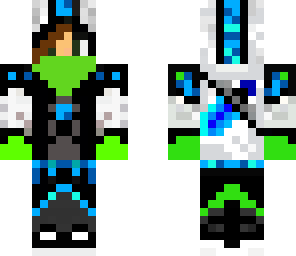 blue and green assasin