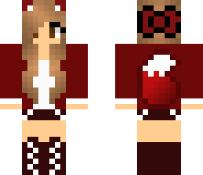 fox girl bow