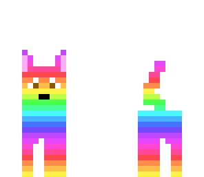 rainbow dog