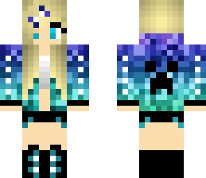 creeper hoodie girl