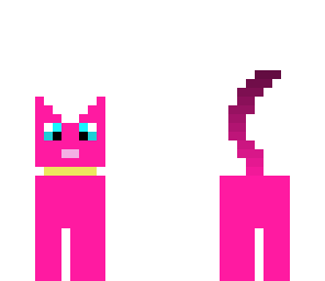 red pinkie cat