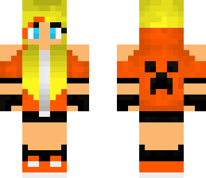 creeper skin girl