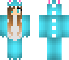 bunny dino girl