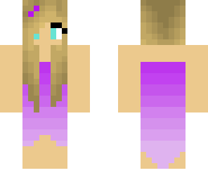 purple dress