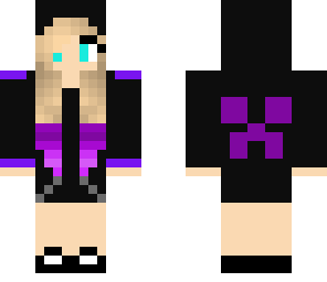 neon creeper girl