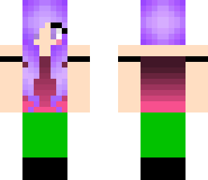 purple hair