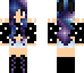 cute galaxy girl