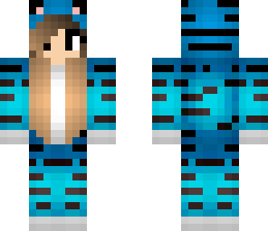 edit of blue tiger