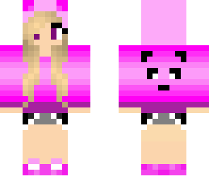 pink panda girl