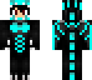 black and blue dragon