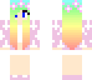rainbow girl