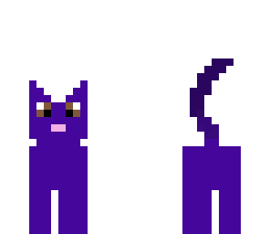 purple cat