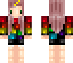 rainbow narwhal girl