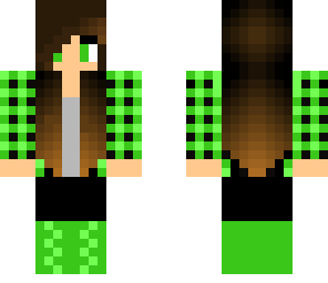 green lumber jack