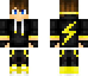 yellow lightning jacket
