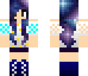 rainbow galaxy girl
