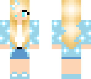 blue summer girl 