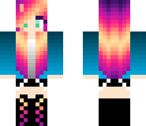 sunshine hair fox girl