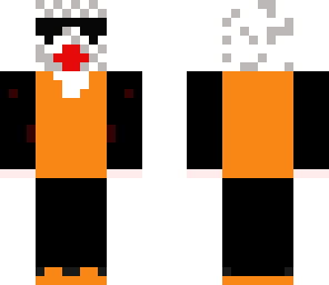 the invisible man orange black