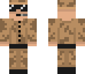 american marine desert soldier