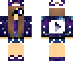 galaxy girl with glasses