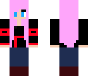 patterned pink girl