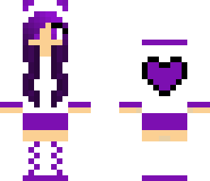 purple heart girl