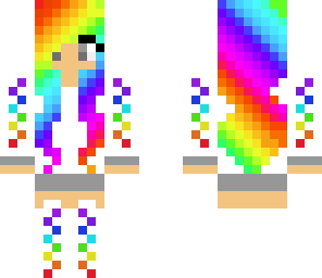 rainbow girl