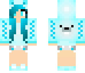 blue bear girl