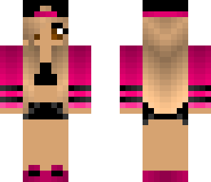 pink skater girl