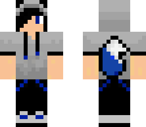 blue wolf boy