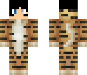 leon in a tiger suit watev