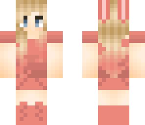 pink ombre bunny