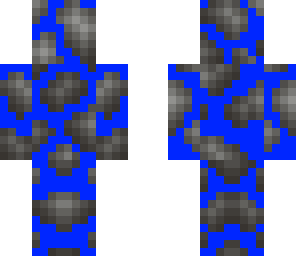 blue rock man