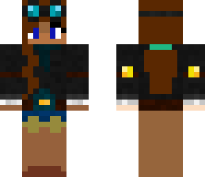girly skin  black