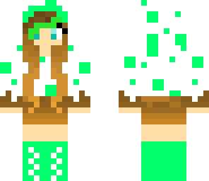 minty cake girl