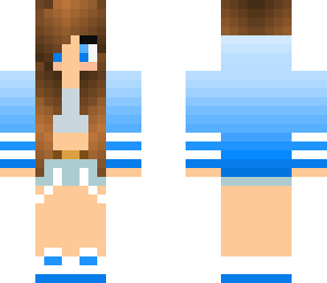 blue ombre hppdie girl