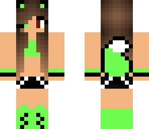 green cat girl 