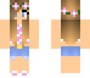 cute spring girl pink version