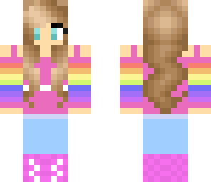 rainbow girl