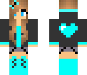 teal girl