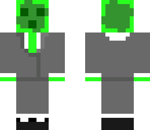 slime in a tuxedo