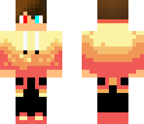 fire boy with ice aura