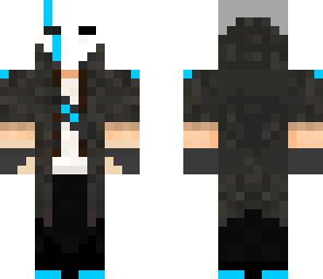 masked man blue