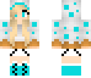 edited blue cake girl