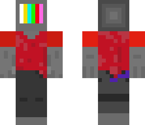 robot tv man