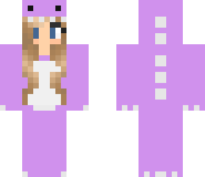 light purple dinosaur skin
