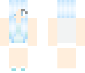 blue hair