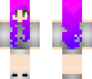pink haired girl